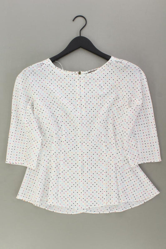 Grain de Malice Bluse Gr. 36 gepunktet 3/4 Ärmel mehrfarbig aus Polyester