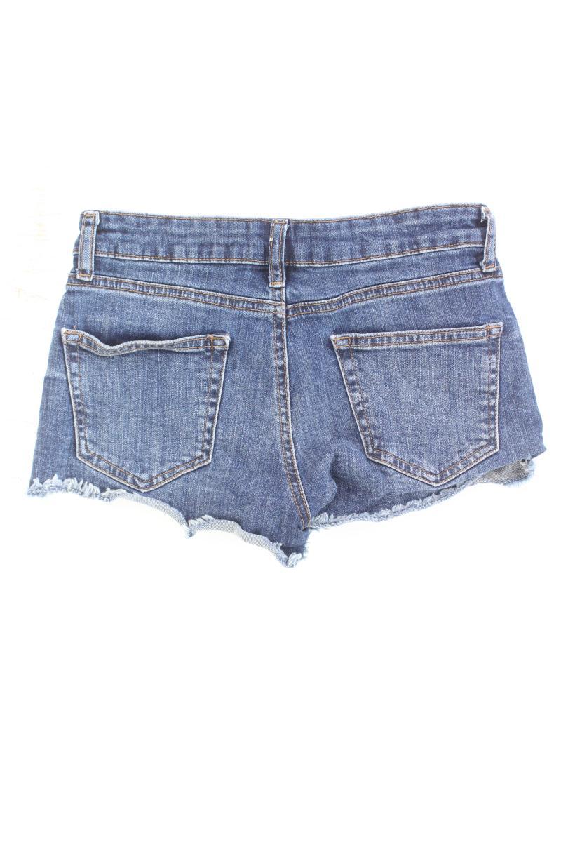 miss selfridge Jeansshorts Gr. 34 blau aus Baumwolle