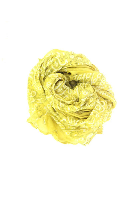 Schal gelb aus Polyester