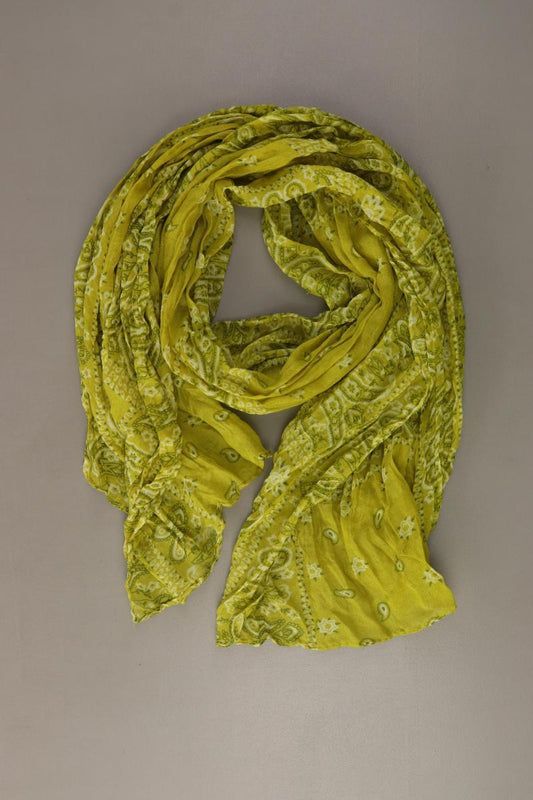 Schal gelb aus Polyester