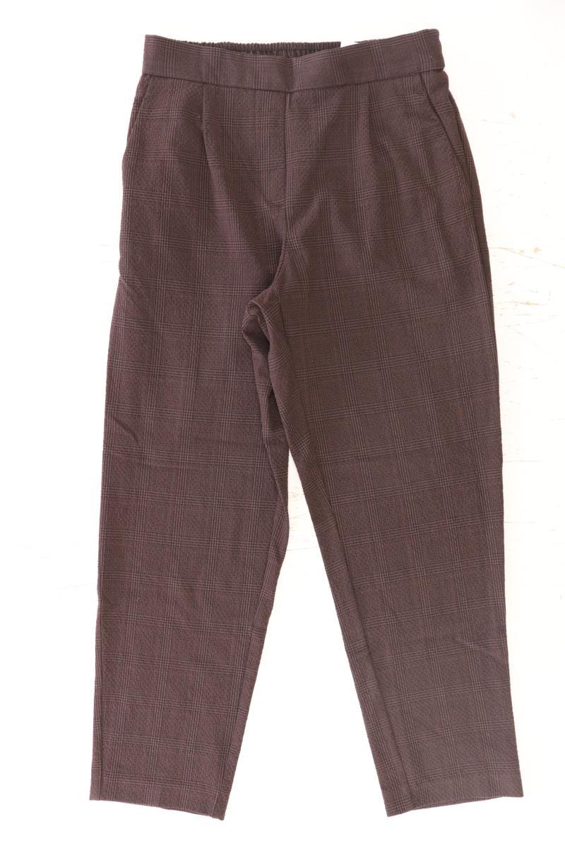 H&M 7/8 Hose Gr. 36 kariert braun aus Polyester