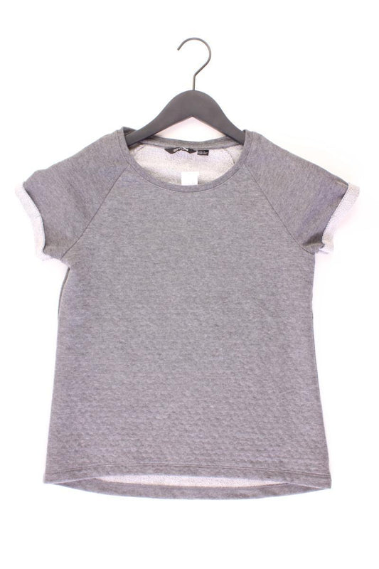 T-Shirt Gr. XS Kurzarm grau aus Polyester