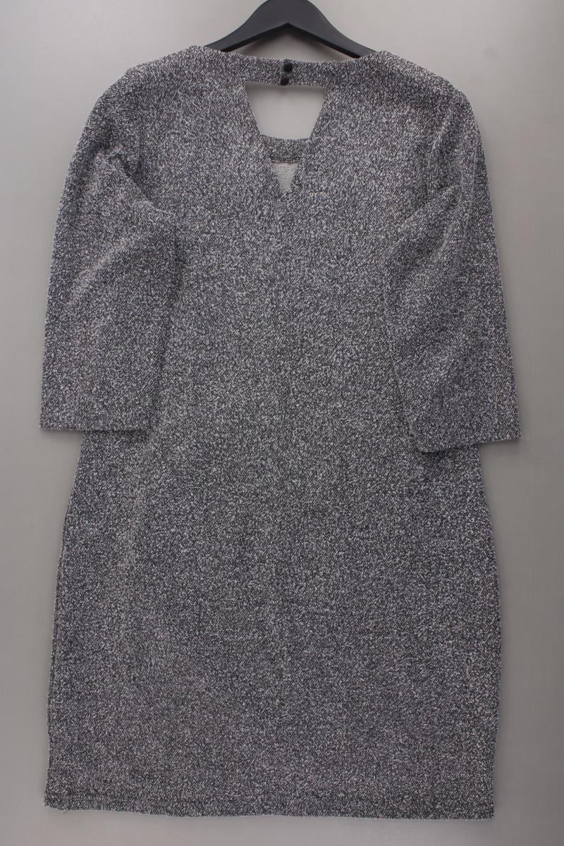 Fransa Midikleid Gr. M 3/4 Ärmel grau aus Baumwolle