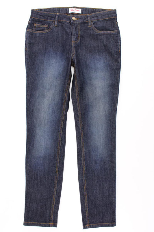 Straight Jeans Gr. 38 blau aus Baumwolle