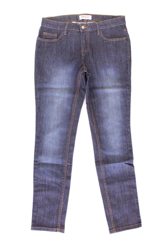 Straight Jeans Gr. 38 blau aus Baumwolle