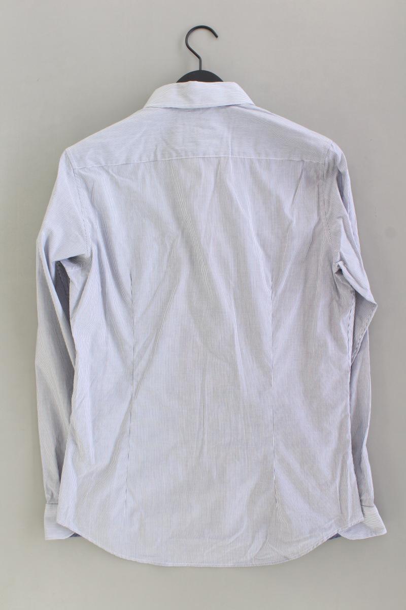 Seidensticker Langarmhemd für Herren Gr. Hemdgröße 40 gestreift grau