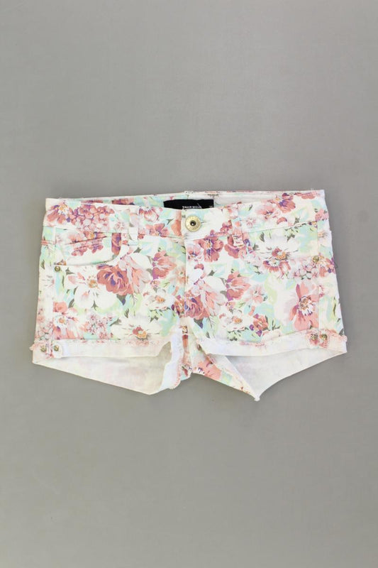 tally weijl Shorts Gr. 36 mit Blumenmuster mehrfarbig aus Baumwolle