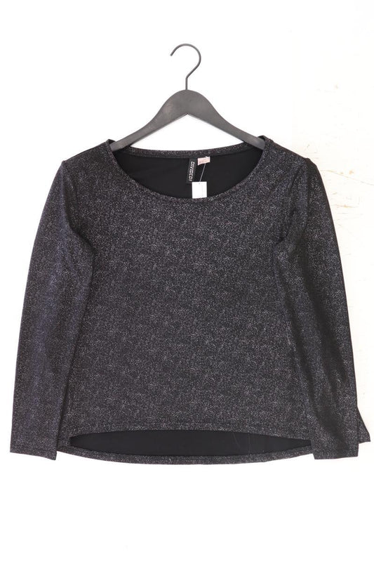H&M Longsleeve-Shirt Gr. S Langarm schwarz aus Polyester