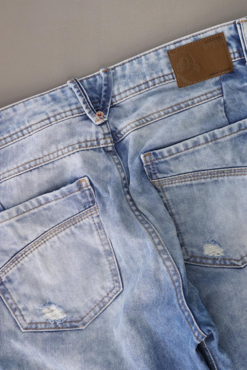 s.Oliver Boyfriend Jeans Gr. 36/L34 blau aus Baumwolle