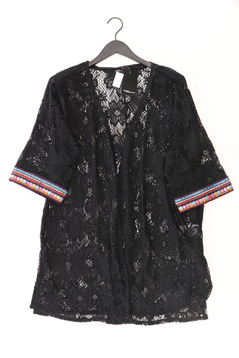 Cardigan Gr. XS neu mit Etikett 3/4 Ärmel schwarz aus Polyester