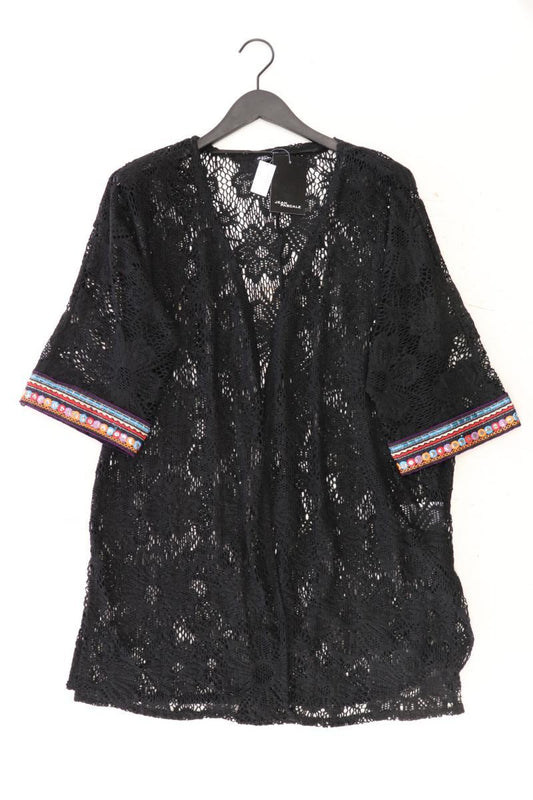 Cardigan Gr. XS neu mit Etikett 3/4 Ärmel schwarz aus Polyester