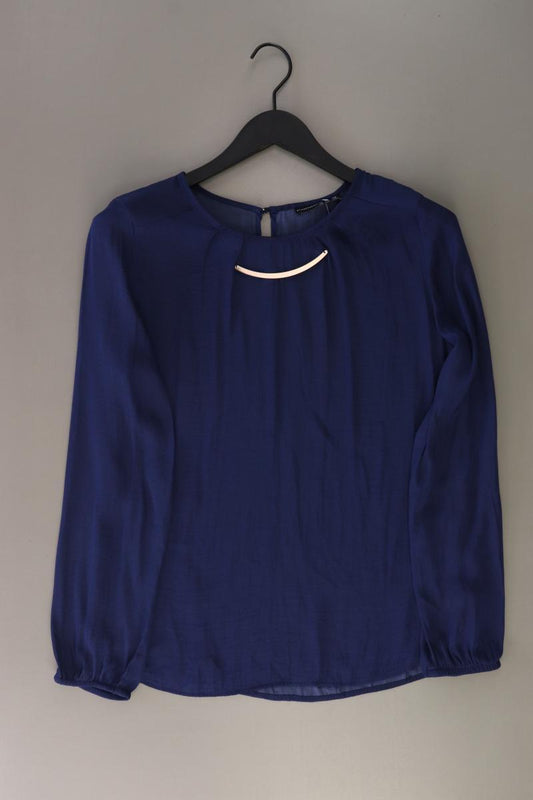 Atmosphere Bluse Gr. 40 Langarm blau aus Polyester