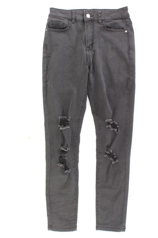 Even & Odd Skinny Jeans Gr. 36 grau aus Baumwolle