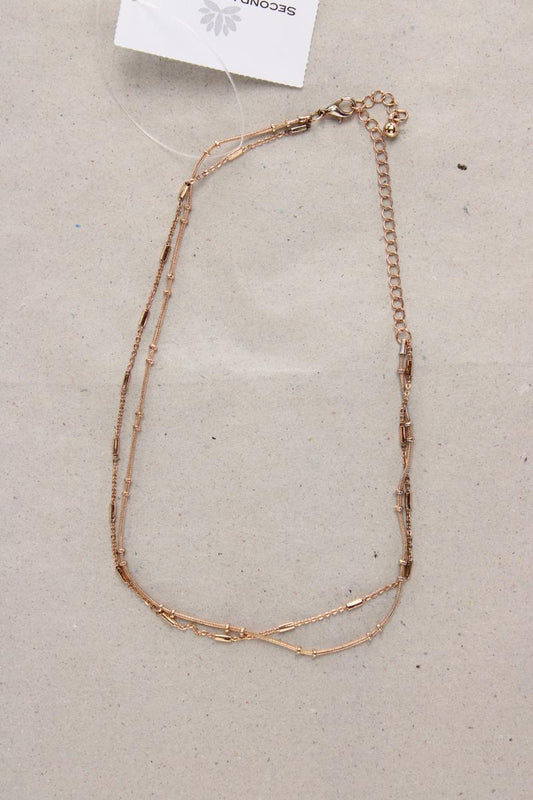 Chocker Enge Halskette gold