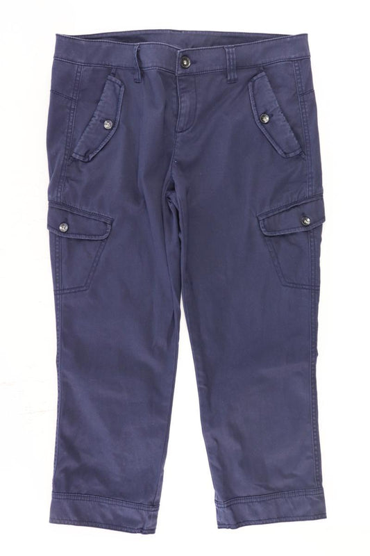 Esprit 7/8 Hose Gr. 40 blau aus Baumwolle