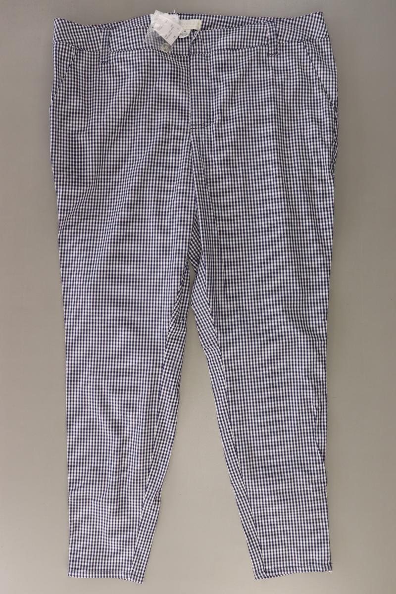 forever 21 Stoffhose Gr. US 14 (XL) kariert neu mit Etikett blau aus Baumwolle
