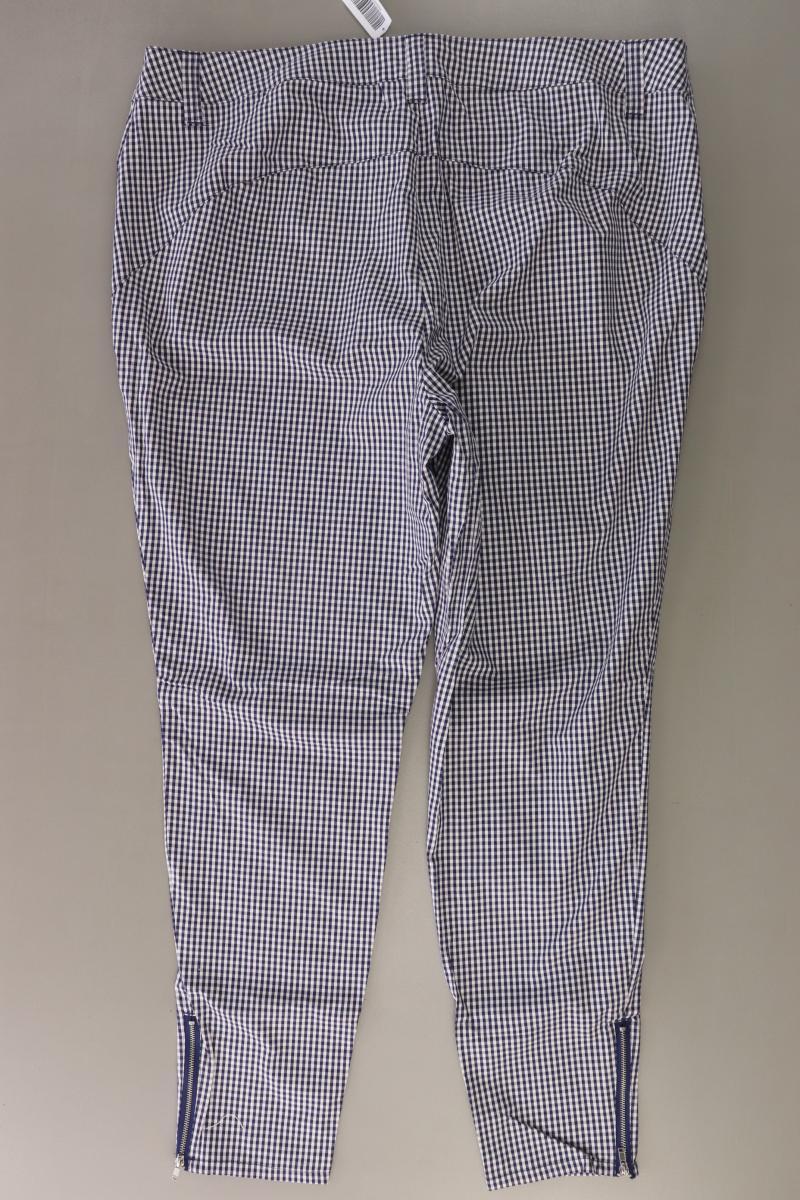 forever 21 Stoffhose Gr. US 14 (XL) kariert neu mit Etikett blau aus Baumwolle