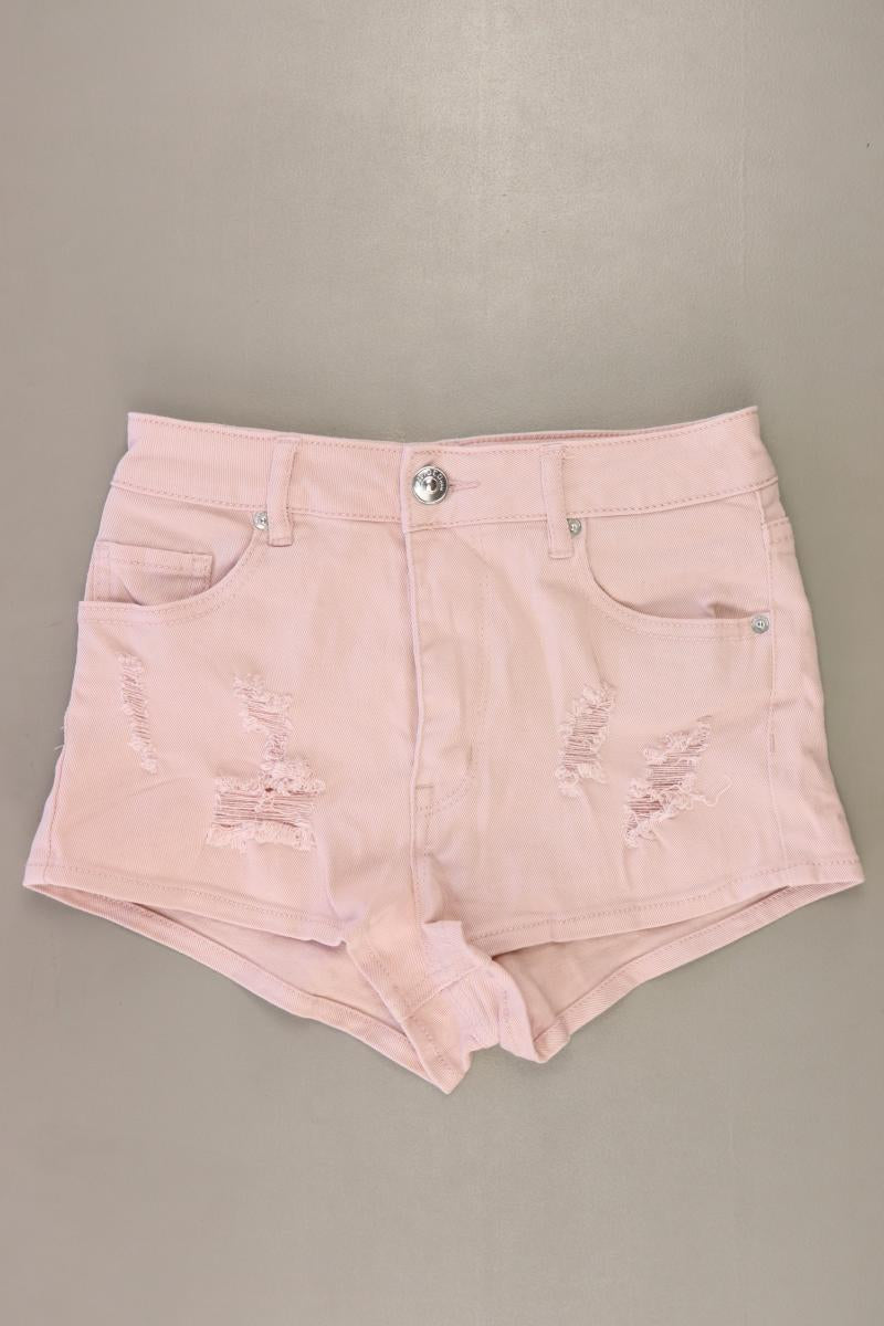 H&M Hotpants Gr. 34 rosa aus Baumwolle