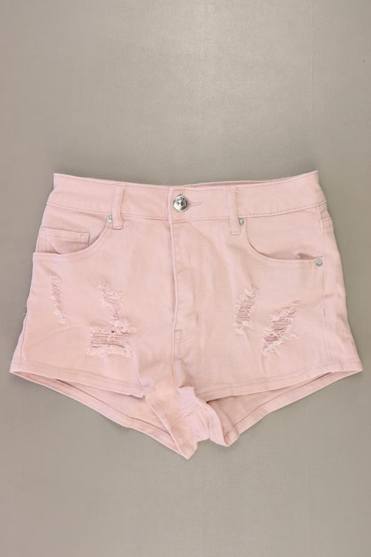 H&M Hotpants Gr. 34 rosa aus Baumwolle
