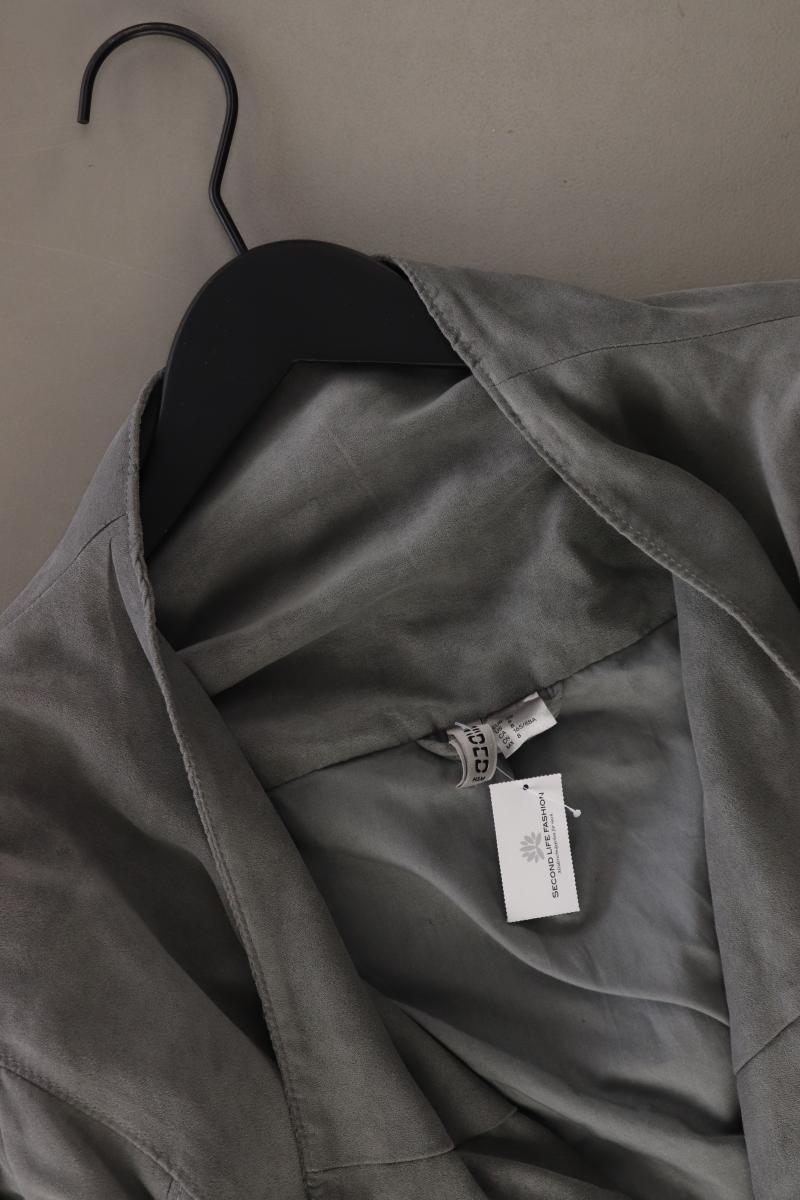 H&M Jacke Gr. 38 grau aus Polyester