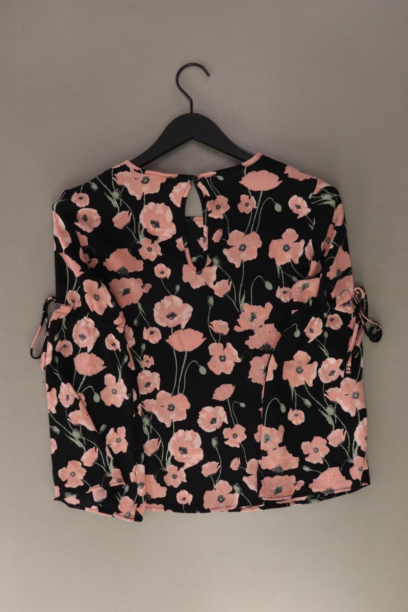 Jacqueline de Yong Schluppenbluse Gr. 34 mit Blumenmuster Langarm mehrfarbig