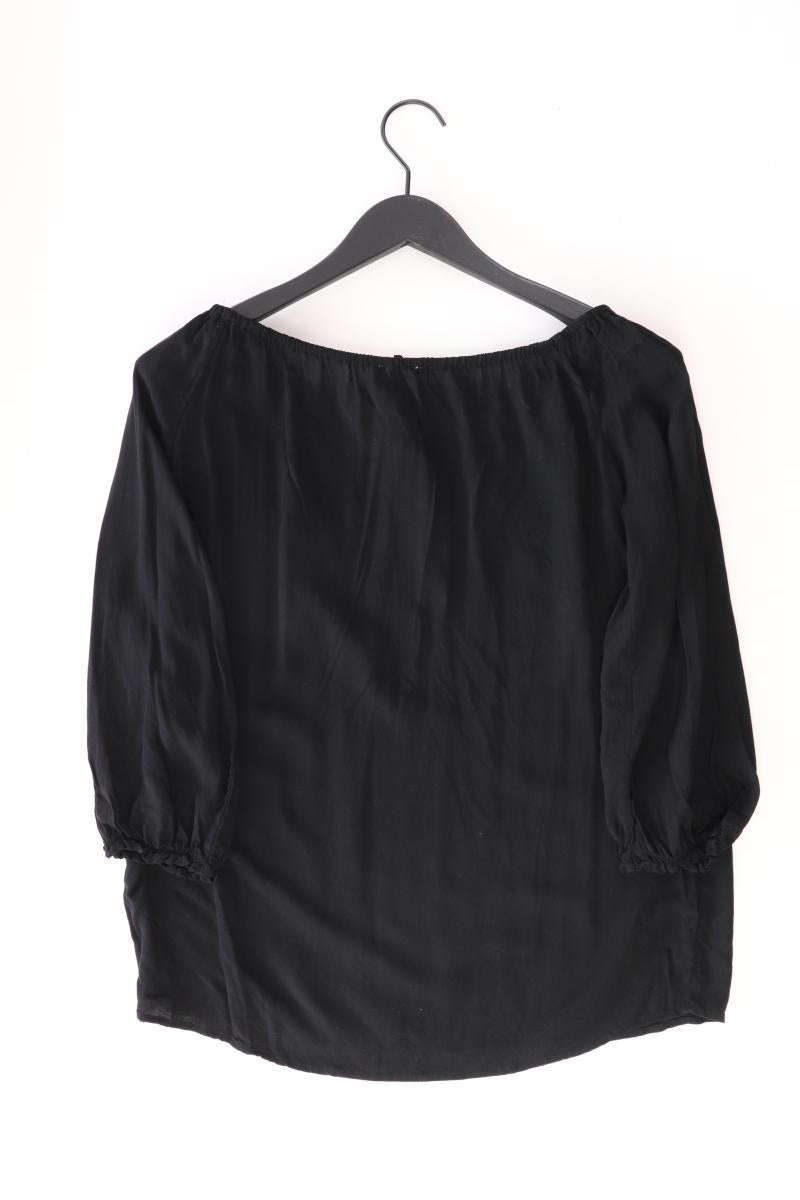 Colloseum Bluse Gr. M 3/4 Ärmel schwarz aus Viskose