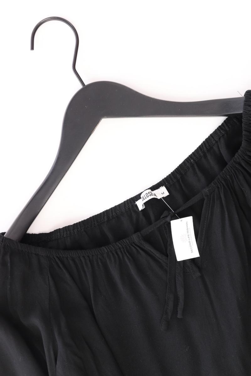 Colloseum Bluse Gr. M 3/4 Ärmel schwarz aus Viskose