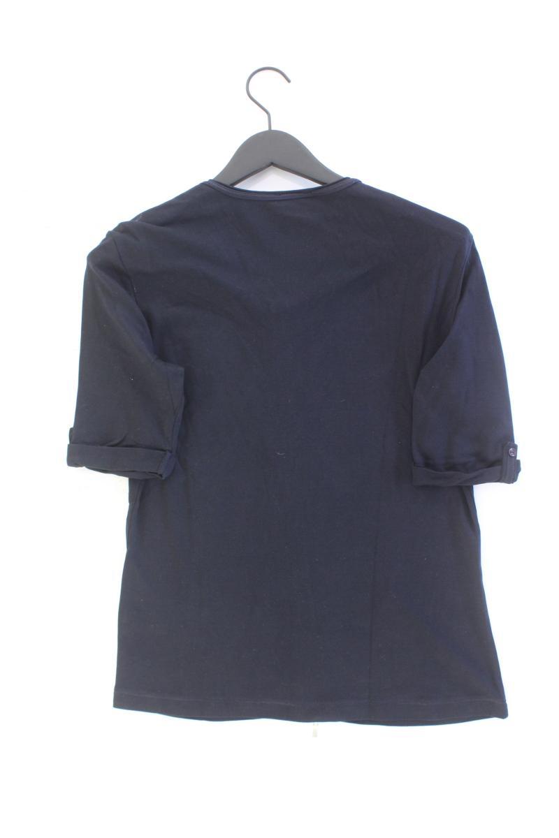 Gerry Weber T-Shirt Gr. 40 Kurzarm blau aus Baumwolle