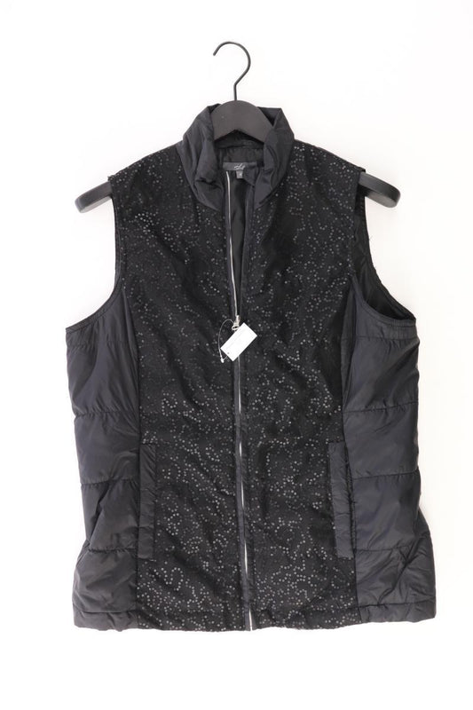 She Classic Weste Gr. 42 mit Pailletten schwarz aus Polyamid