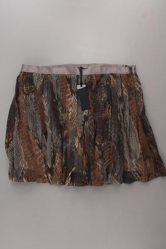 Sienna Impressionen Faltenrock Gr. 40 neu mit Etikett braun aus Polyester