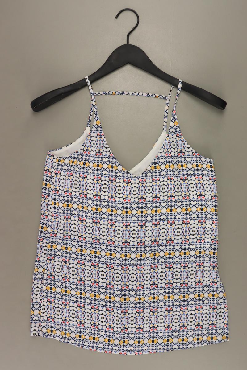 H&M Spaghetti-Top Gr. 34 mehrfarbig aus Polyester