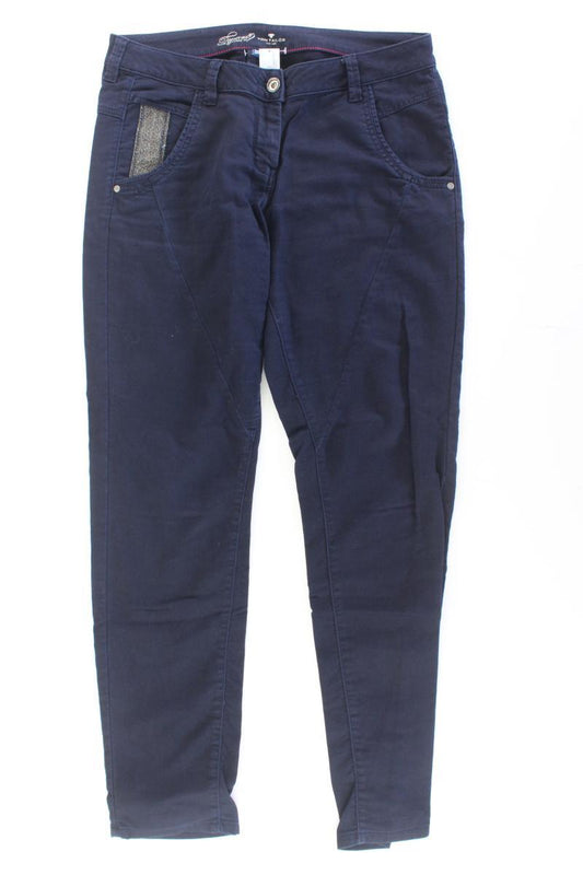 Tom Tailor Hose Gr. 38 blau aus Baumwolle