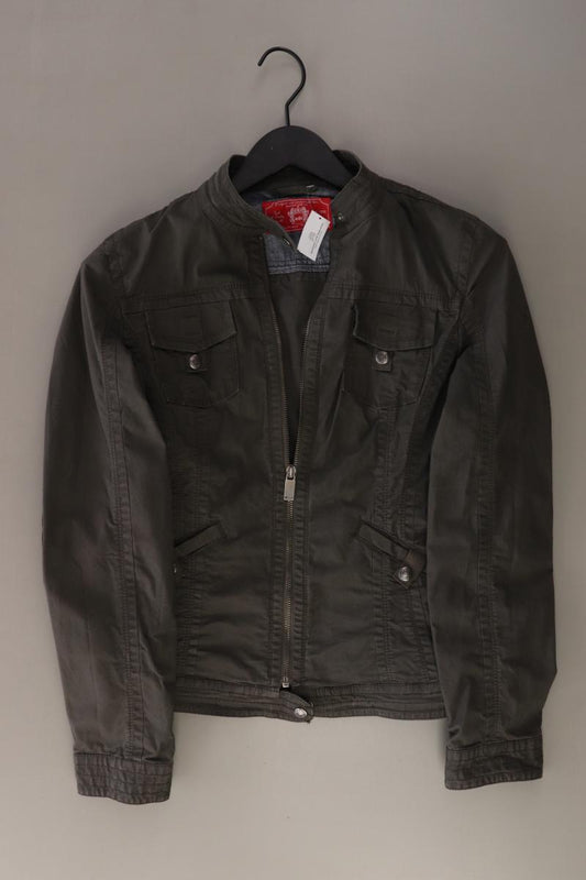 Edc by Esprit Übergangsjacke Größe S olivgrün aus Baumwolle