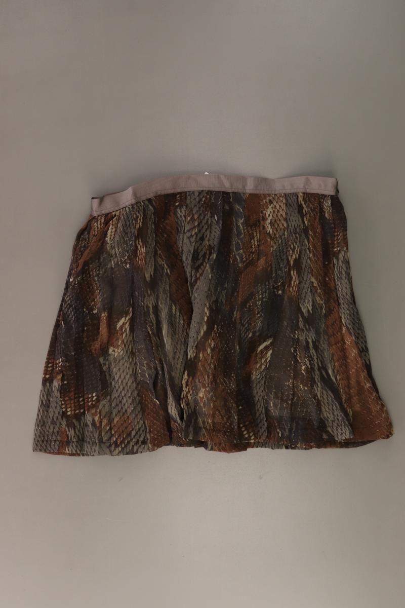 Sienna Impressionen Faltenrock Gr. 38 neu mit Etikett braun aus Polyester