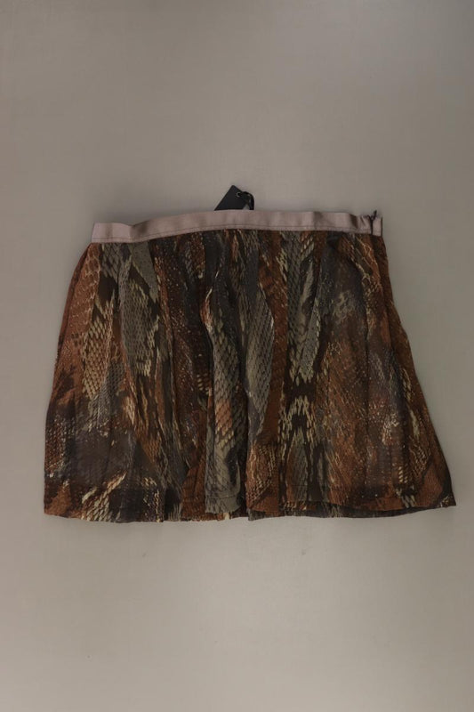 Sienna Impressionen Faltenrock Gr. 38 neu mit Etikett braun aus Polyester