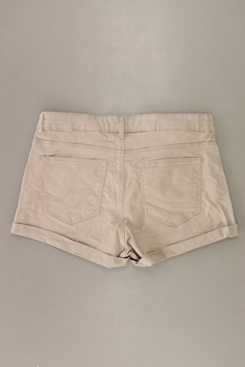 H&M Hotpants Gr. 36 creme aus Baumwolle