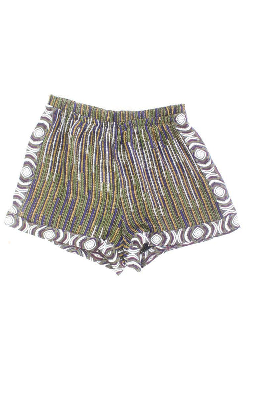 H&M Shorts Gr. 36 mehrfarbig aus Polyester