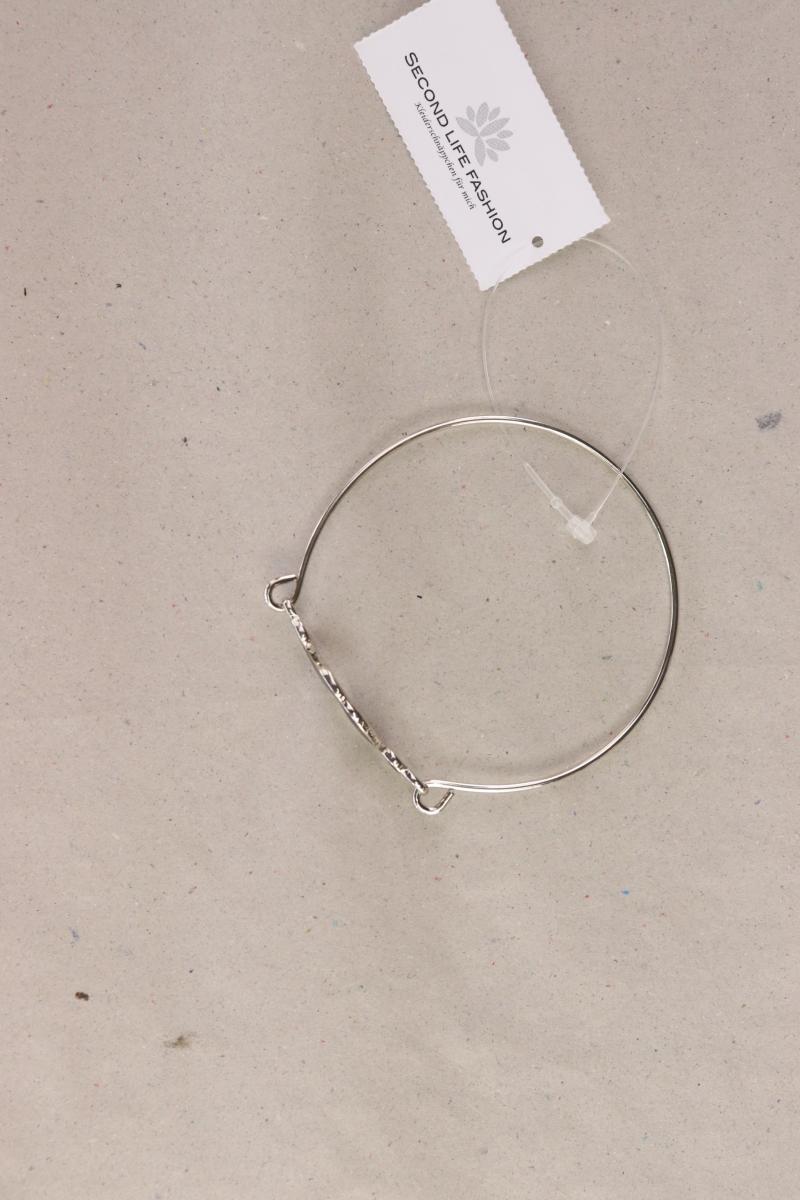 Armband mit Bartemblem silber