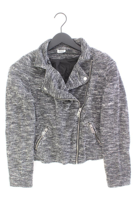 Kurzjacke Gr. 36 grau aus Viskose