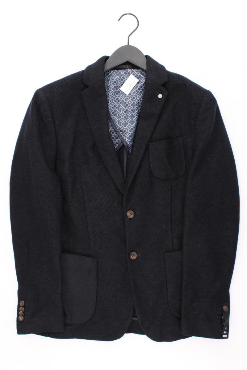 WE Fashion Longsakko für Herren Gr. 46 neuwertig blau aus Polyester