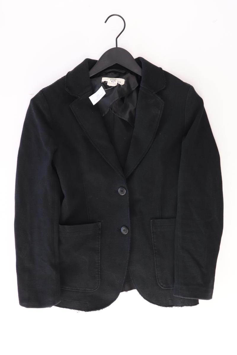 H&M L.O.G.G. Blazer Gr. 42 schwarz aus Baumwolle