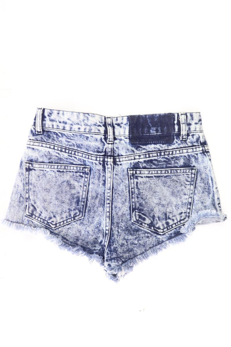 Topshop Jeansshorts Gr. 36 blau aus Baumwolle