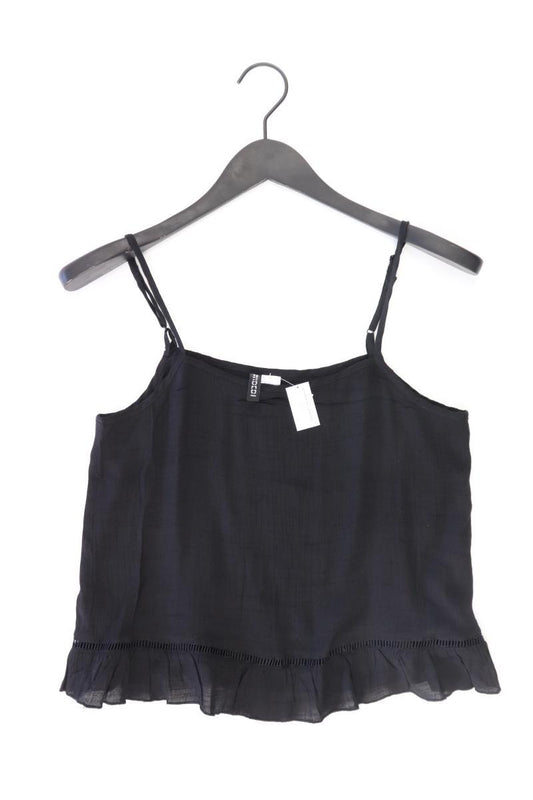 H&M Rüschentop Gr. 38 schwarz