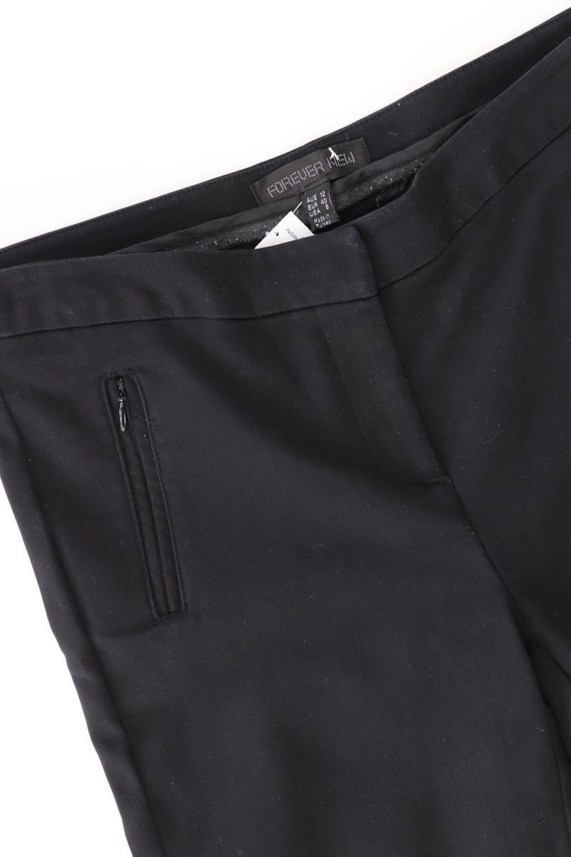 Forever New Hose Gr. 40 schwarz aus Baumwolle