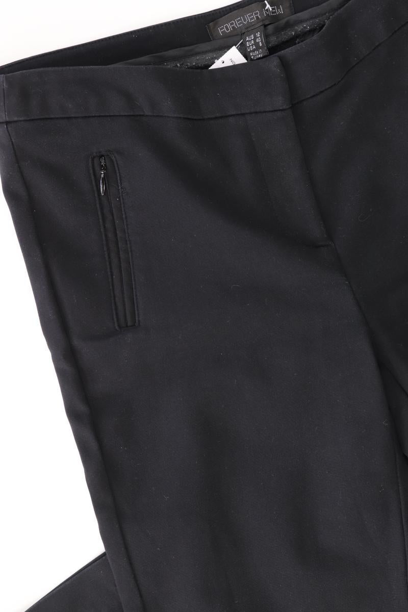 Forever New Hose Gr. 40 schwarz aus Baumwolle