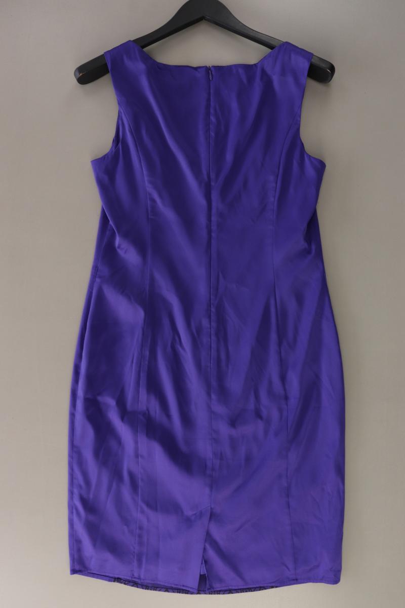 Esprit Collection Satin Kleid Gr. 38 Ärmellos lila aus Polyester