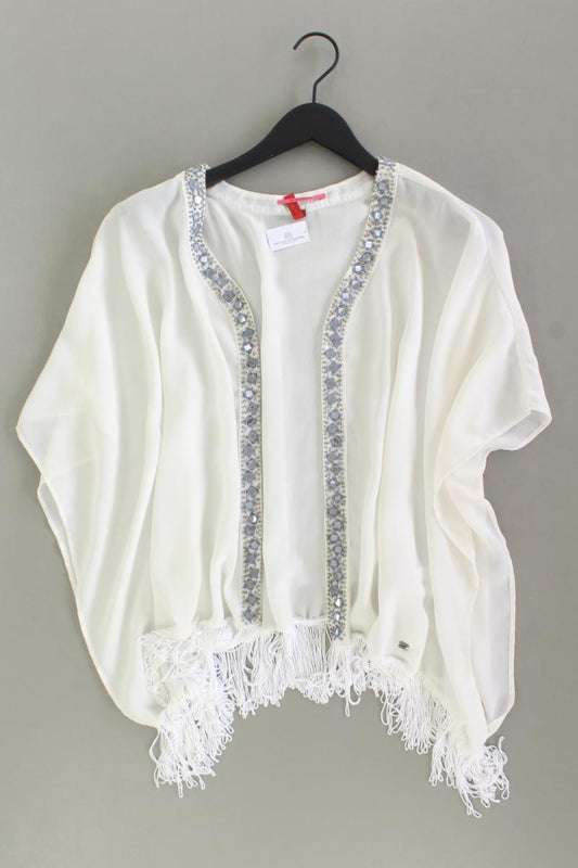 s.Oliver Cardigan Gr. 36 Weite Ärmel weiß aus Polyester