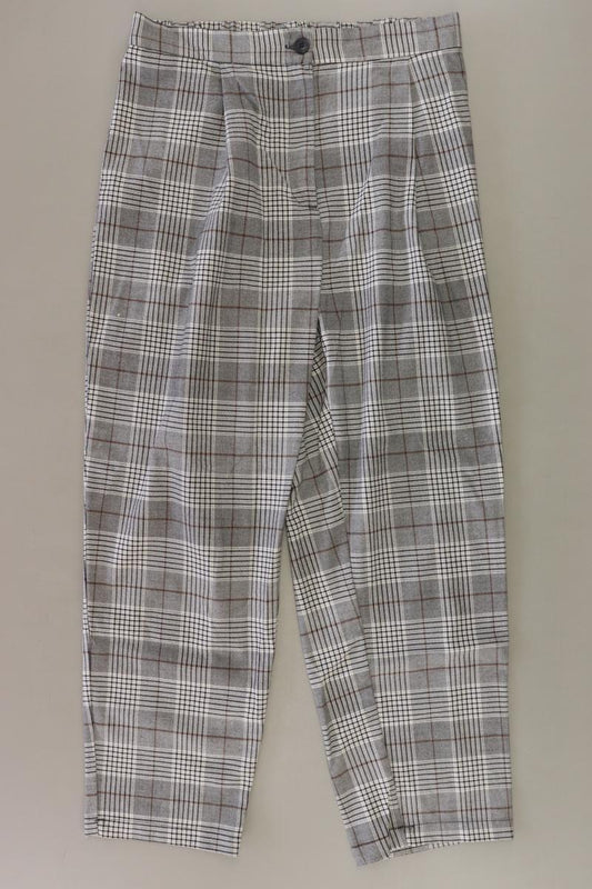 H&M Stoffhose Gr. 40 kariert grau