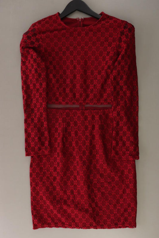 Minuet Spitzenkleid Gr. M Langarm rot aus Polyester