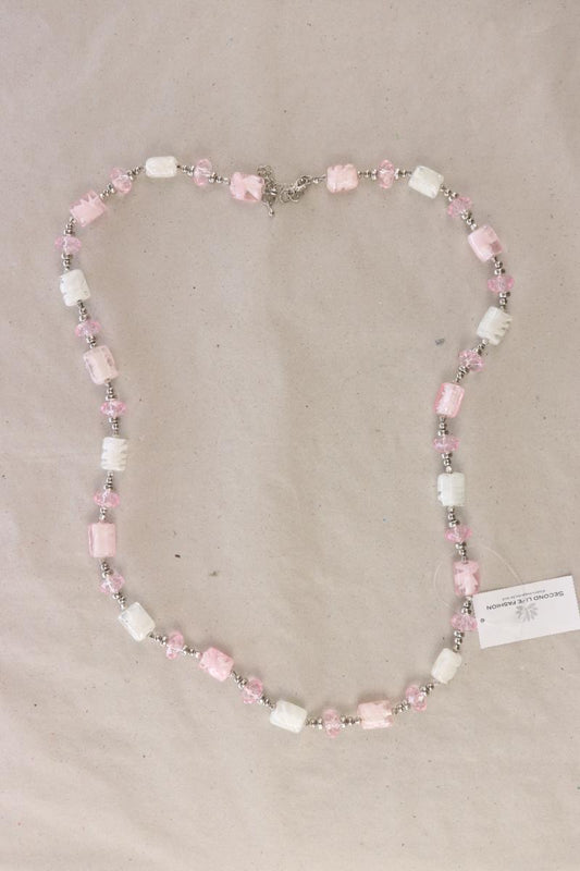 Halskette rosa